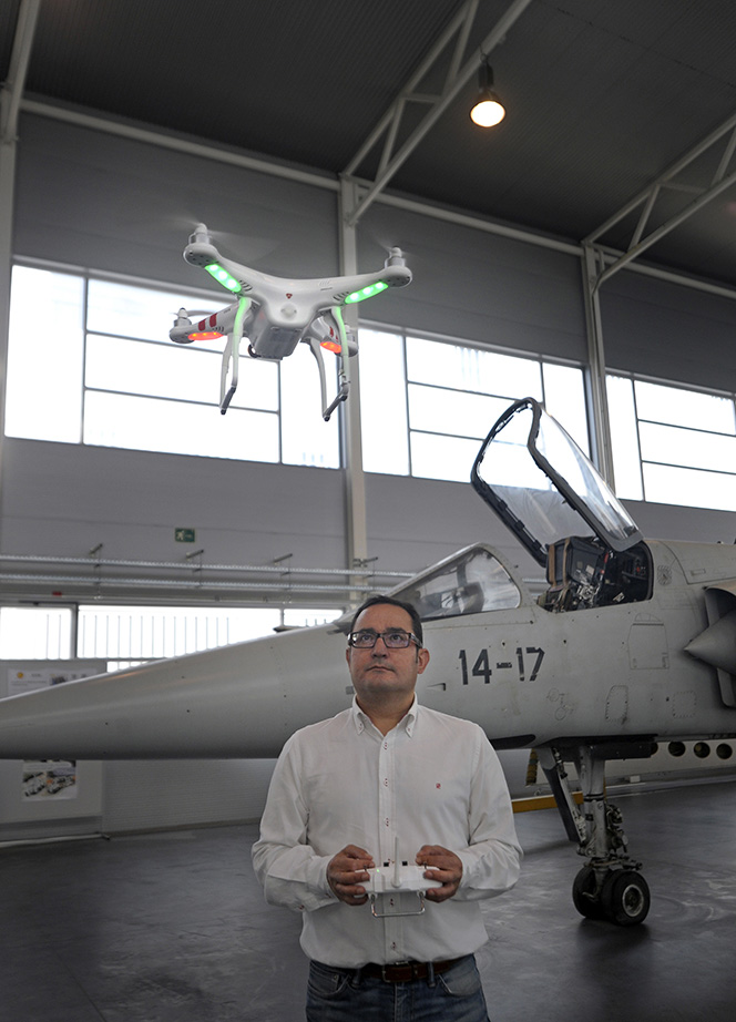 Israel Quintanilla - drones - congreso topcart
